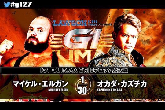 NJPW G1 Climax 27 night four results: Okada vs. Elgin
