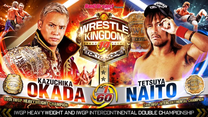 NJPW Wrestle Kingdom 14 night two live results: Double title match