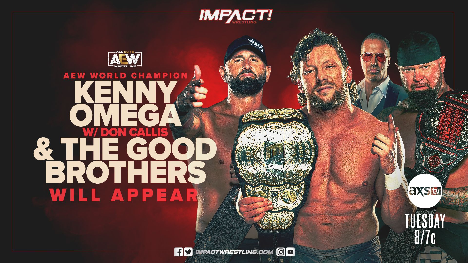Impact Wrestling live results: Kenny Omega & Good Brothers return