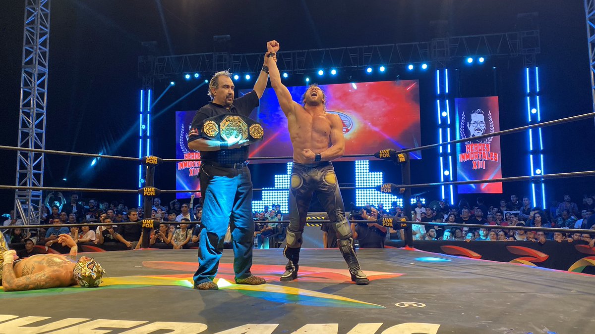 Kenny Omega wins AAA Mega title at Heroes Inmortales