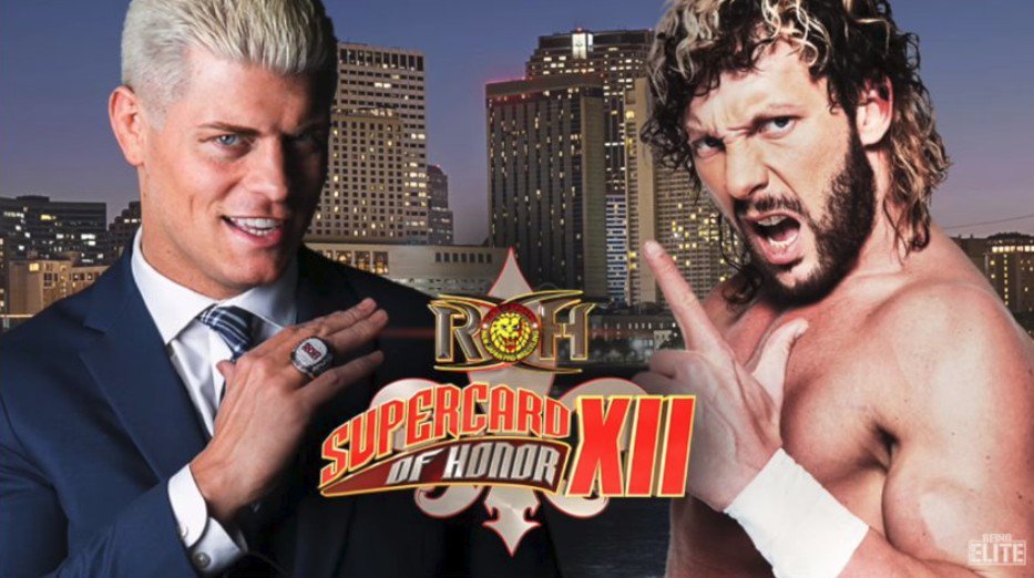 Cody vs. Kenny Omega official for ROH Supercard of Honor XII