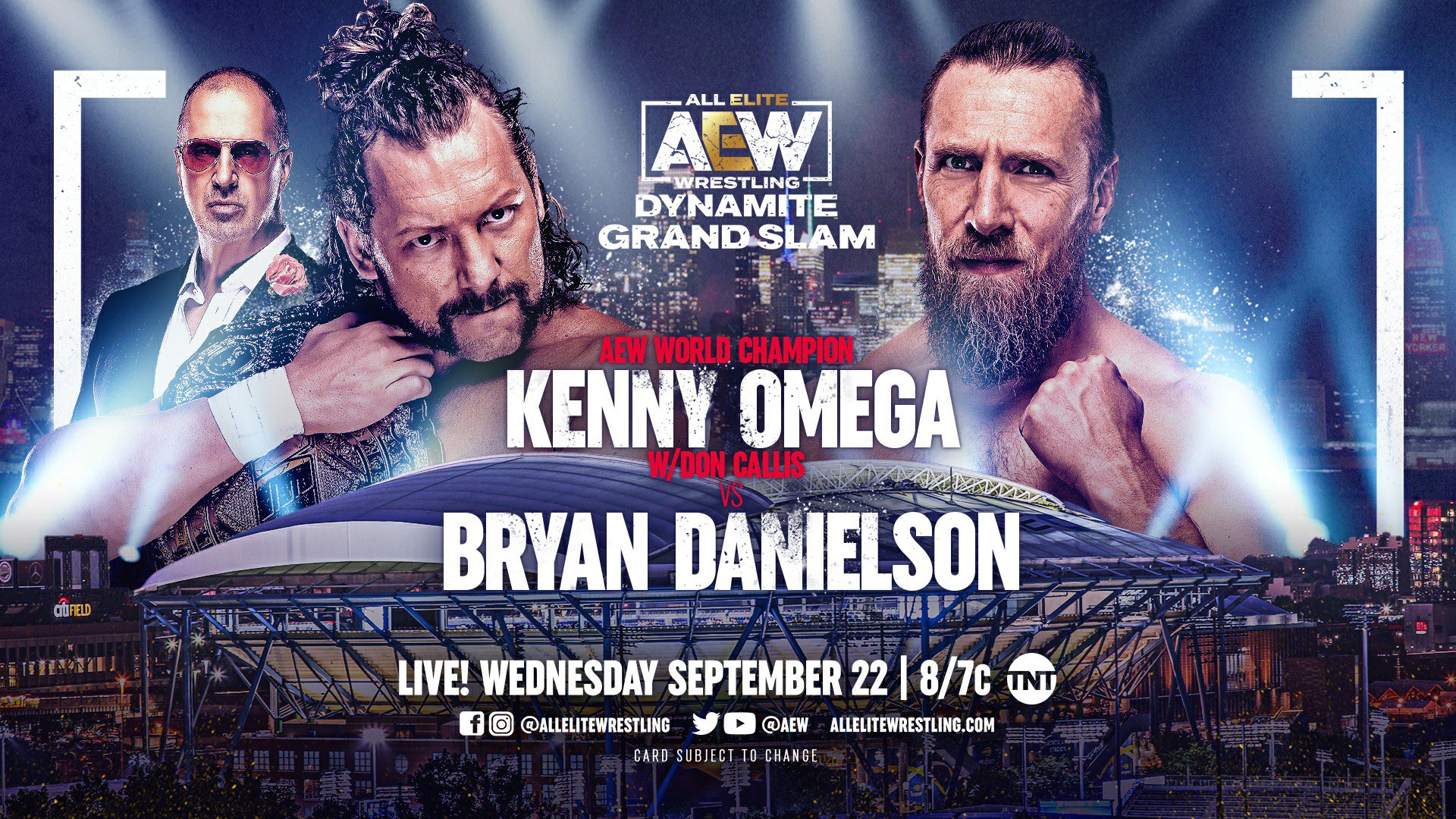 AEW Dynamite Grand Slam live results: Omega vs. Danielson
