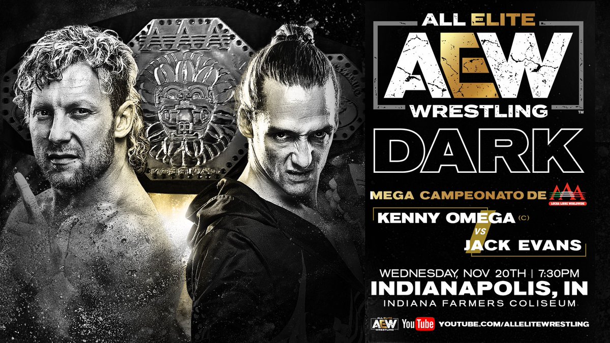 AEW Dark spoilers: Kenny Omega defends AAA Mega title