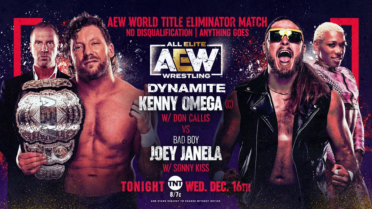 AEW Dynamite live results: Omega vs. Janela no DQ match