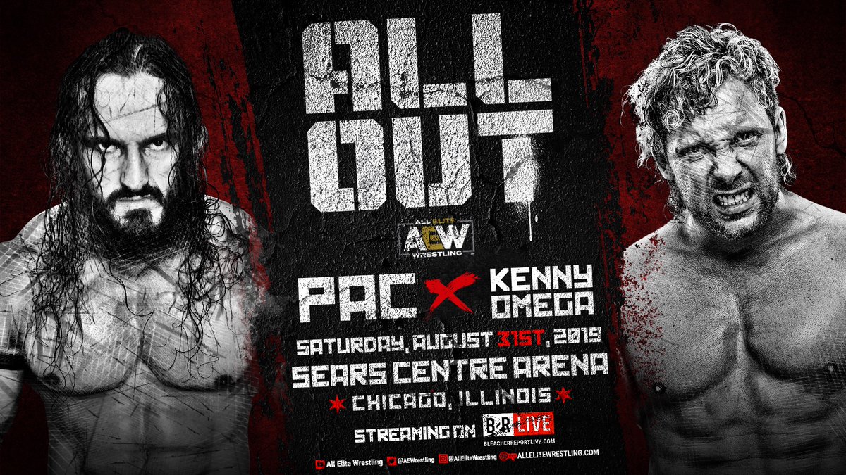 Kenny Omega now facing PAC at AEW All Out