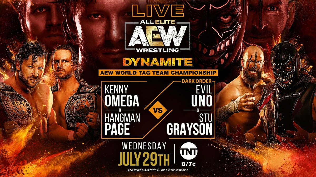 AEW Dynamite live results: Two title matches