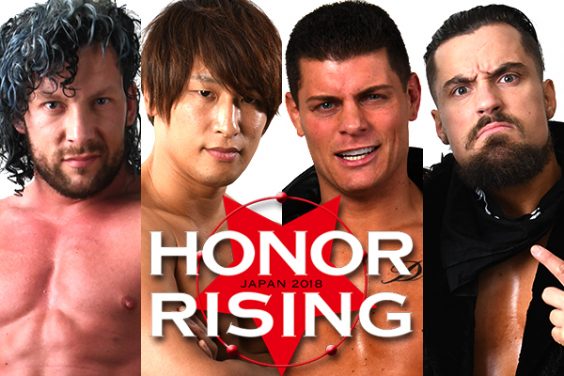 NJPW-ROH Honor Rising cards: Omega teams with Ibushi