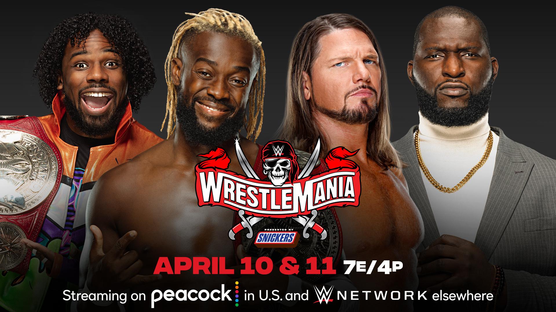 Omos to debut in Raw Tag Team title match at WWE WrestleMania 37
