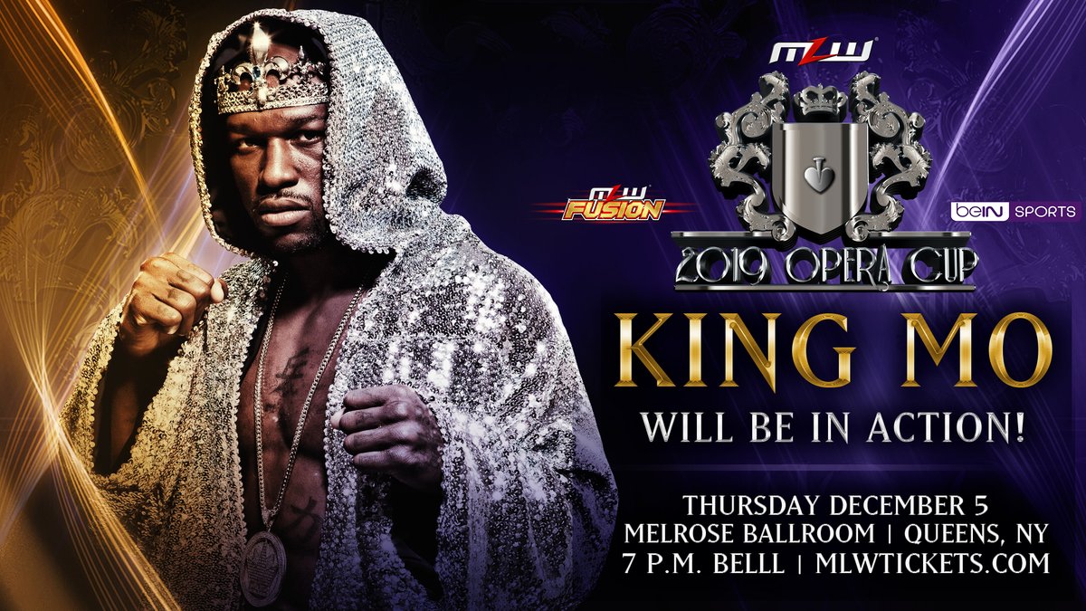 King Mo set for MLW Opera Cup TV tapings