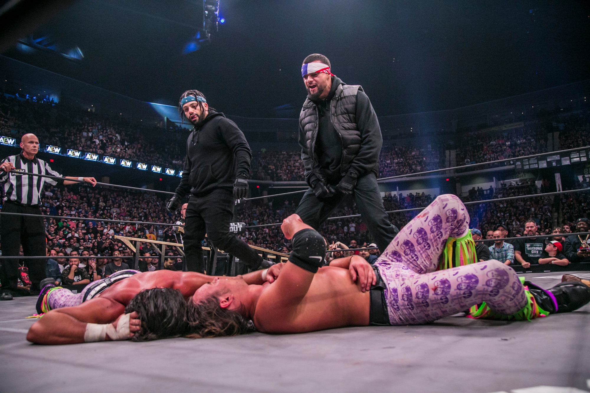 Santana & Ortiz challenge The Young Bucks for AEW Full Gear