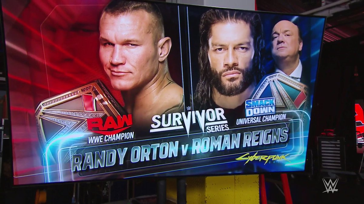 Four champion vs. champion matches set for WWE Survivor Series