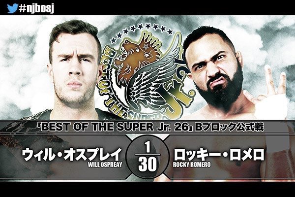 NJPW Best of the Super Juniors night four results: Ospreay vs. Romero