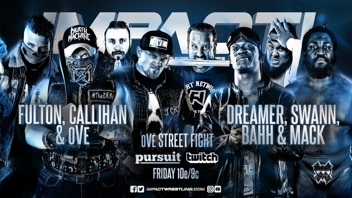 Impact Wrestling results: oVe Rules street fight