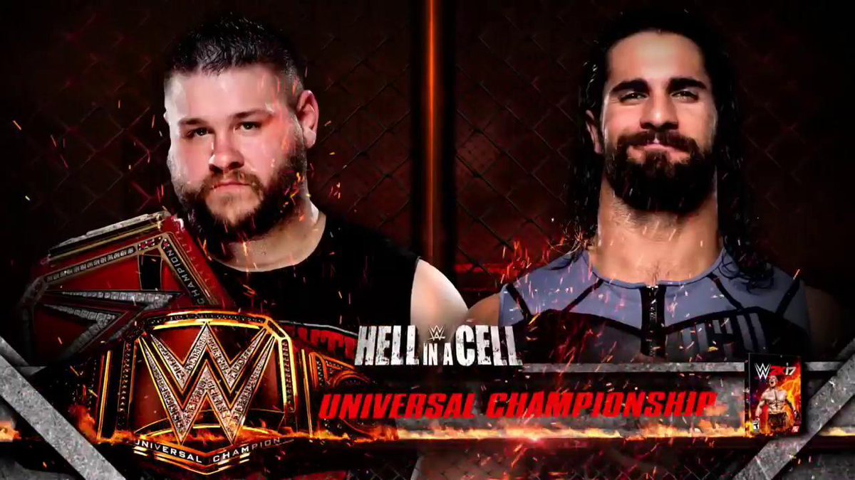Two title matches set for WWE Hell in a Cell