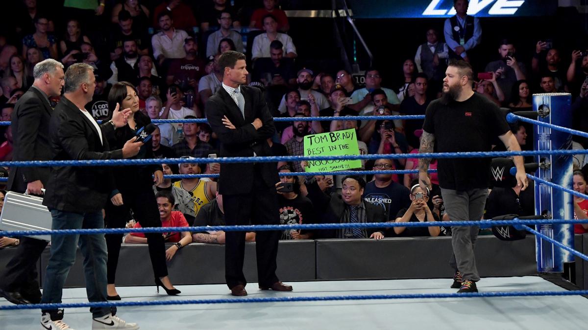 Owens-Shane ladder match added to WWE SmackDown’s FOX debut