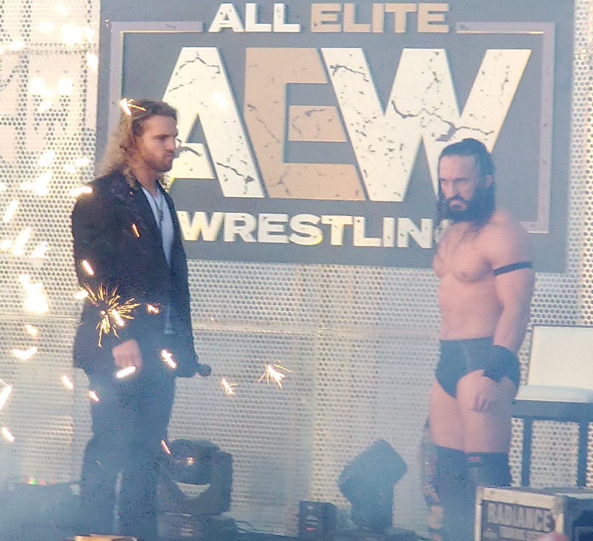 PAC appears at All Elite Wrestling rally