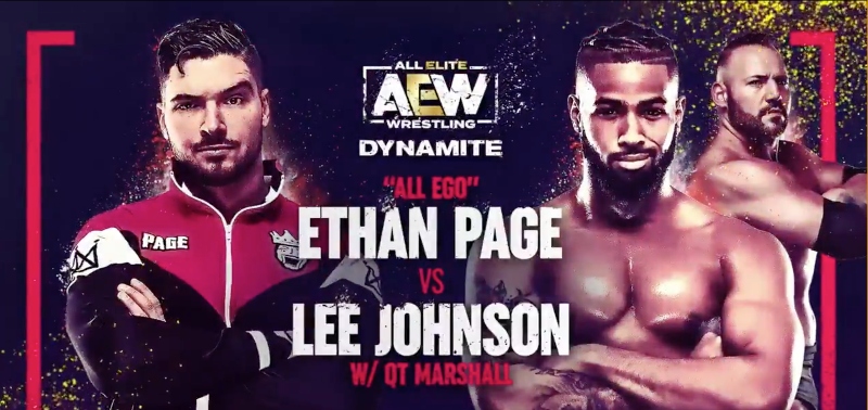 Ethan Page to face Lee Johnson in AEW Dynamite debut