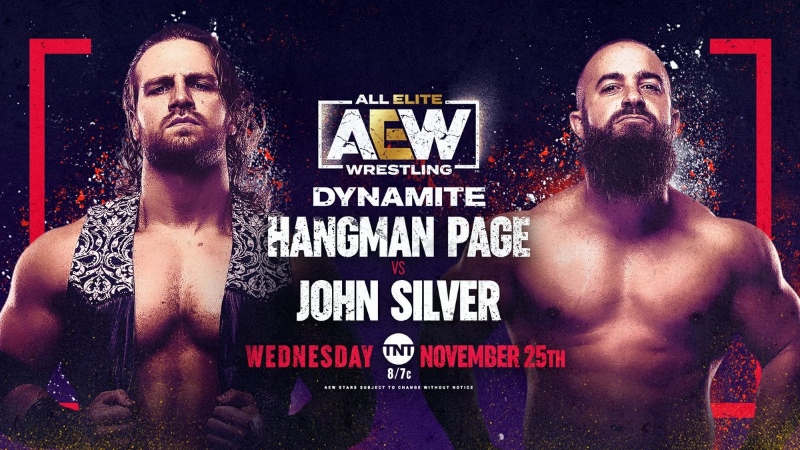 Hangman Page vs. John Silver added to AEW Dynamite