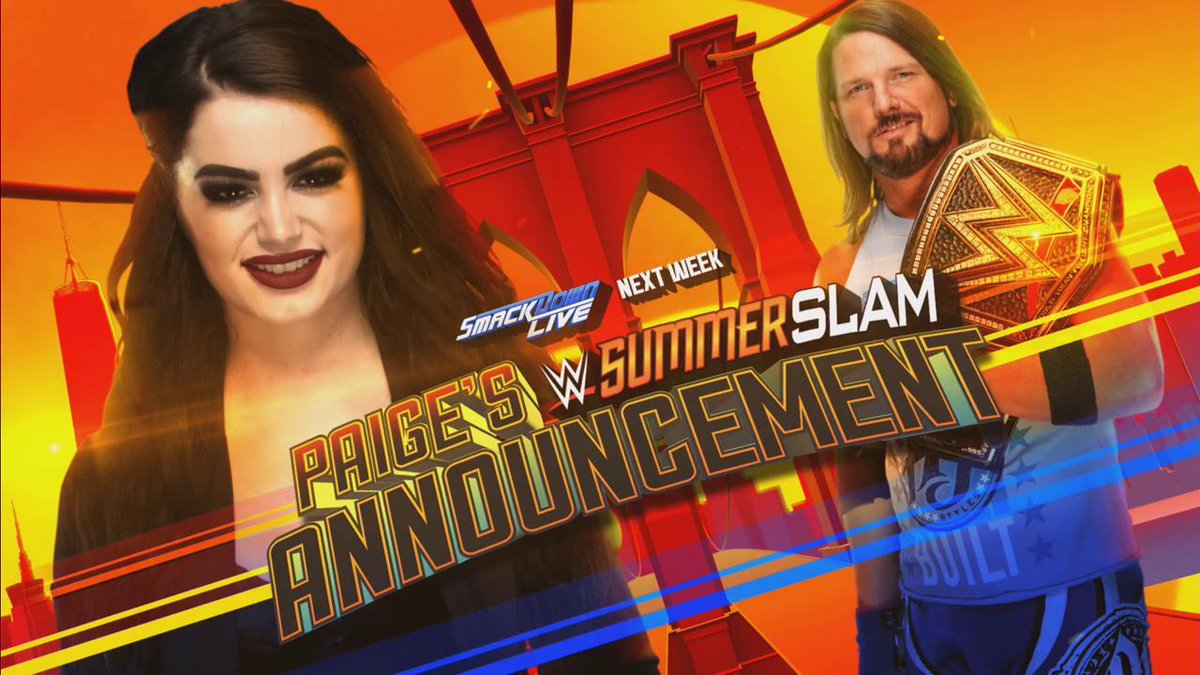 SummerSlam announcement, Carmella vs. Becky Lynch set for next week