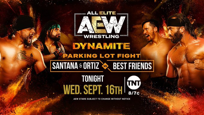 AEW Dynamite live results: Parking lot fight