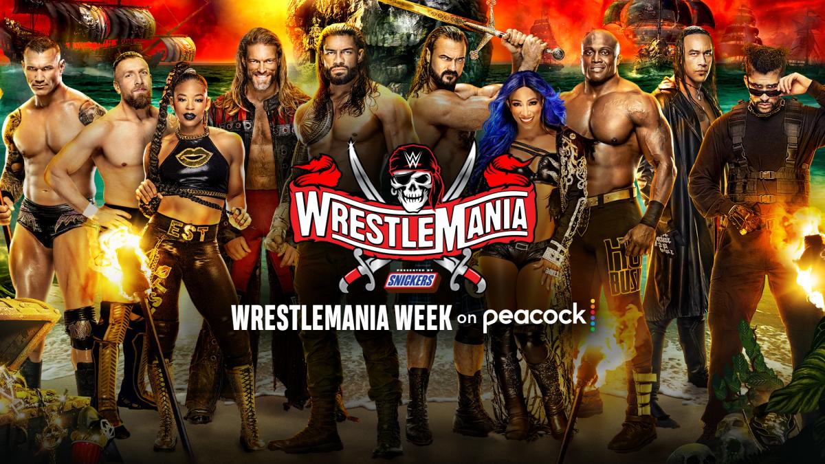 WWE announces WrestleMania week lineup on Peacock