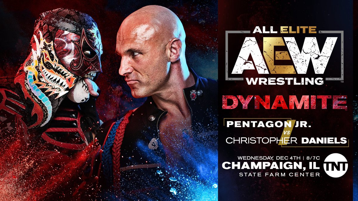 Pentagon Jr. vs. Christopher Daniels announced for AEW Dynamite