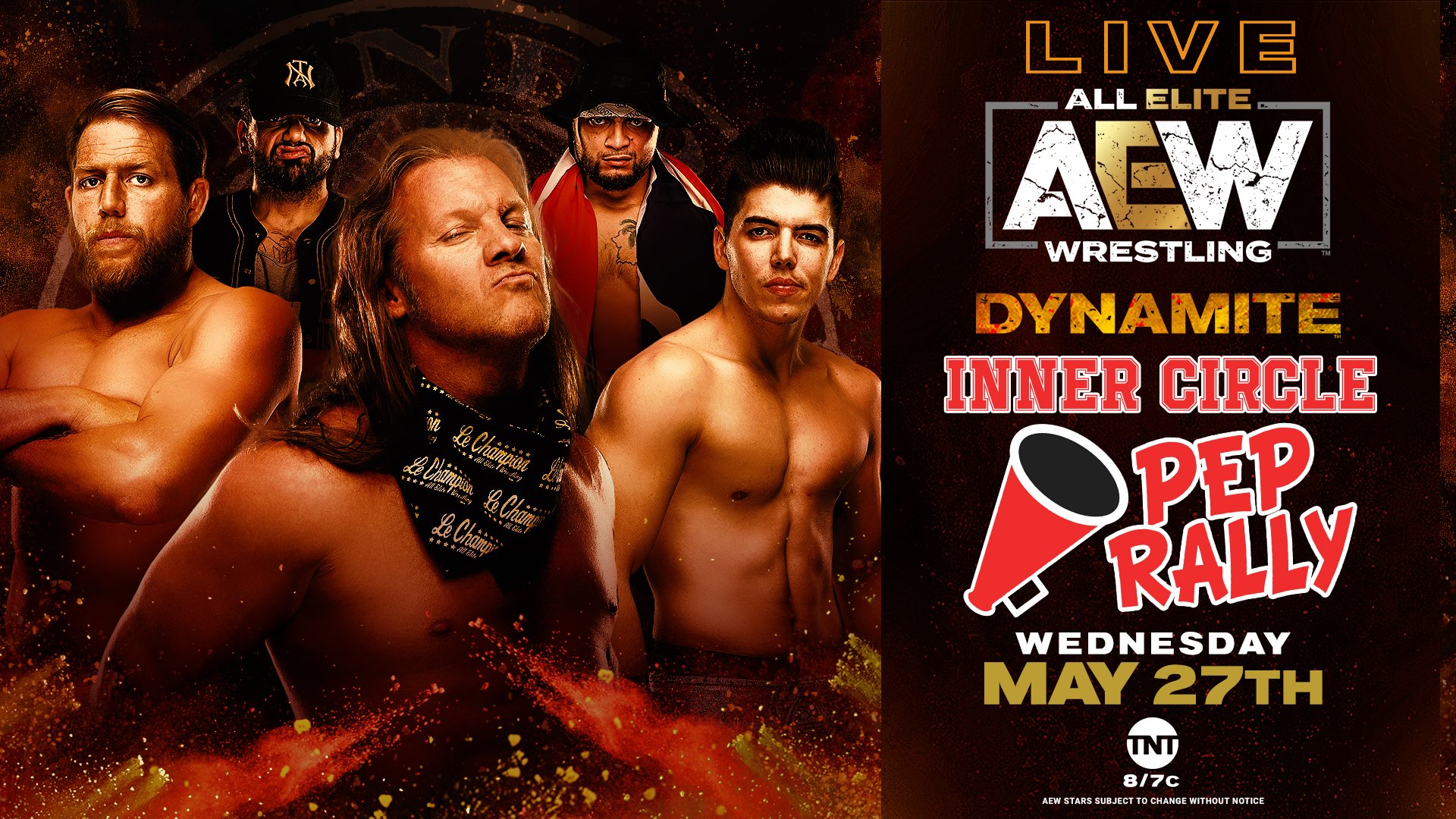 Inner Circle pep rally announced for AEW Dynamite