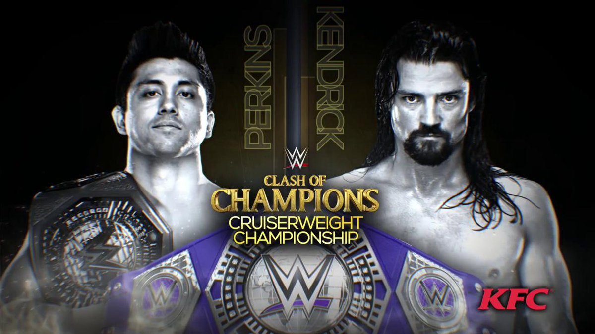 Brian Kendrick vs. TJ Perkins set for WWE Clash of Champions
