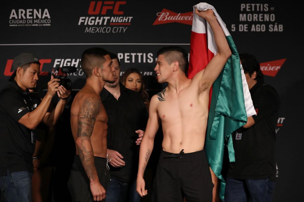 UFC Fight Night 114 live results: Sergio Pettis vs. Brandon Moreno