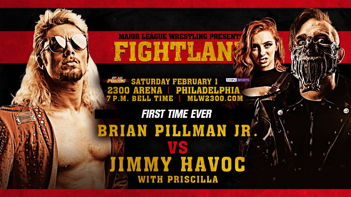 Brian Pillman Jr. vs. Jimmy Havoc added to MLW Fightland