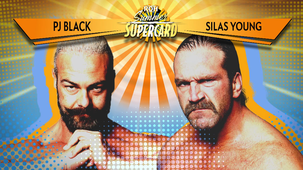 PJ Black vs. Silas Young added to ROH Summer Supercard