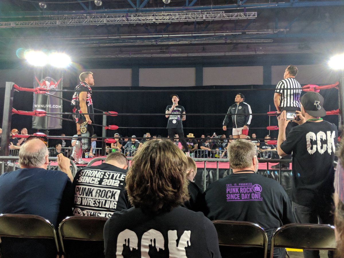 PROGRESS New Orleans results: Jeff Cobb vs. Travis Banks