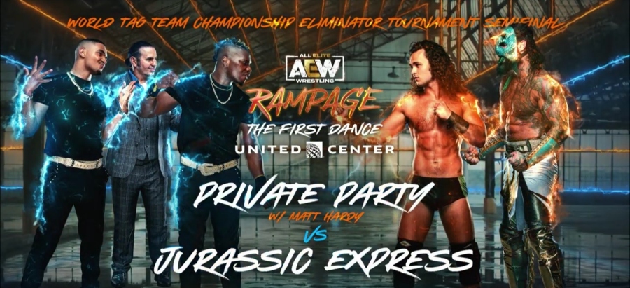 AEW Tag Team title eliminator tournament starting on Rampage
