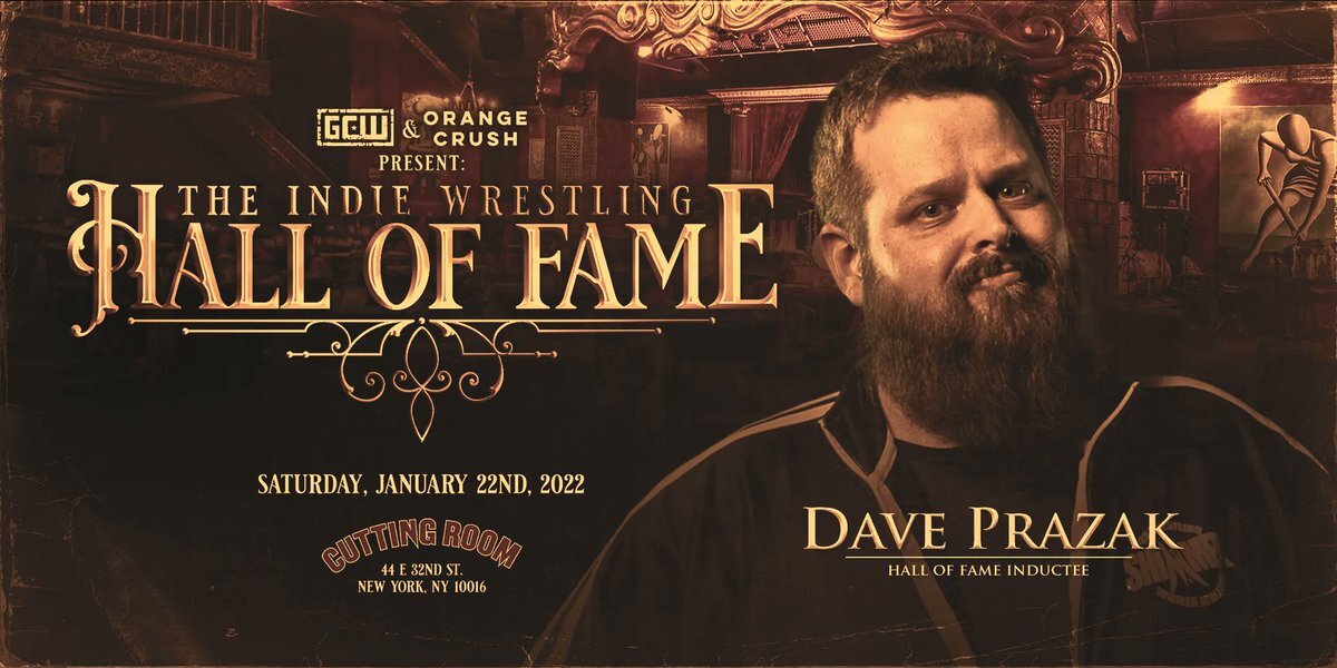 Dave Prazak to be inducted into GCW’s Indie Hall of Fame