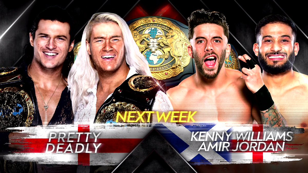 Tag Team title match official for next week’s NXT UK