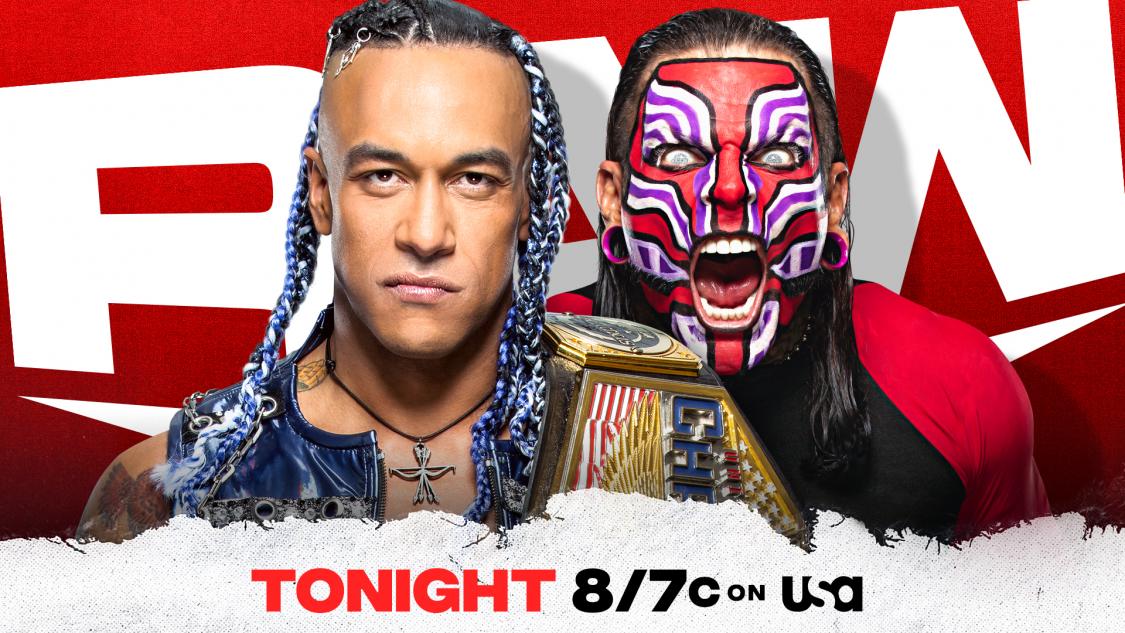 Jeff Hardy to challenge for United States title on WWE Raw