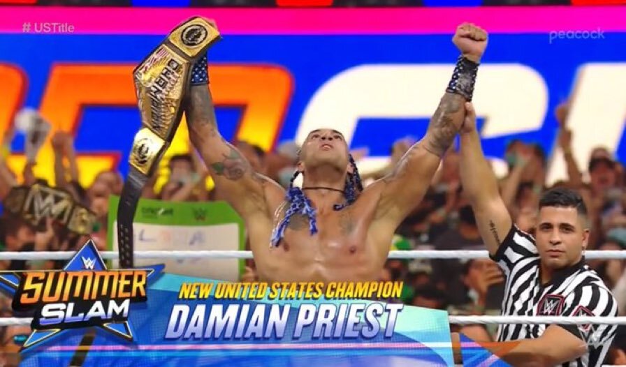 Damian Priest wins United States title at WWE SummerSlam
