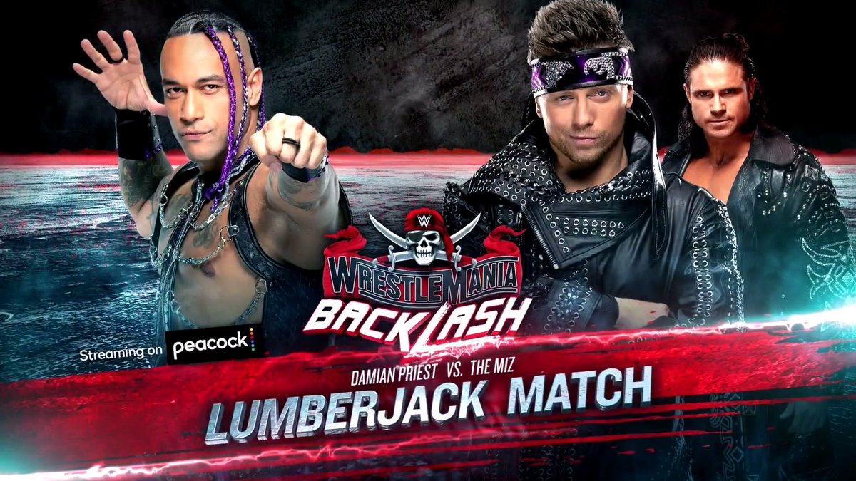 Lumberjack match added to WWE WrestleMania Backlash