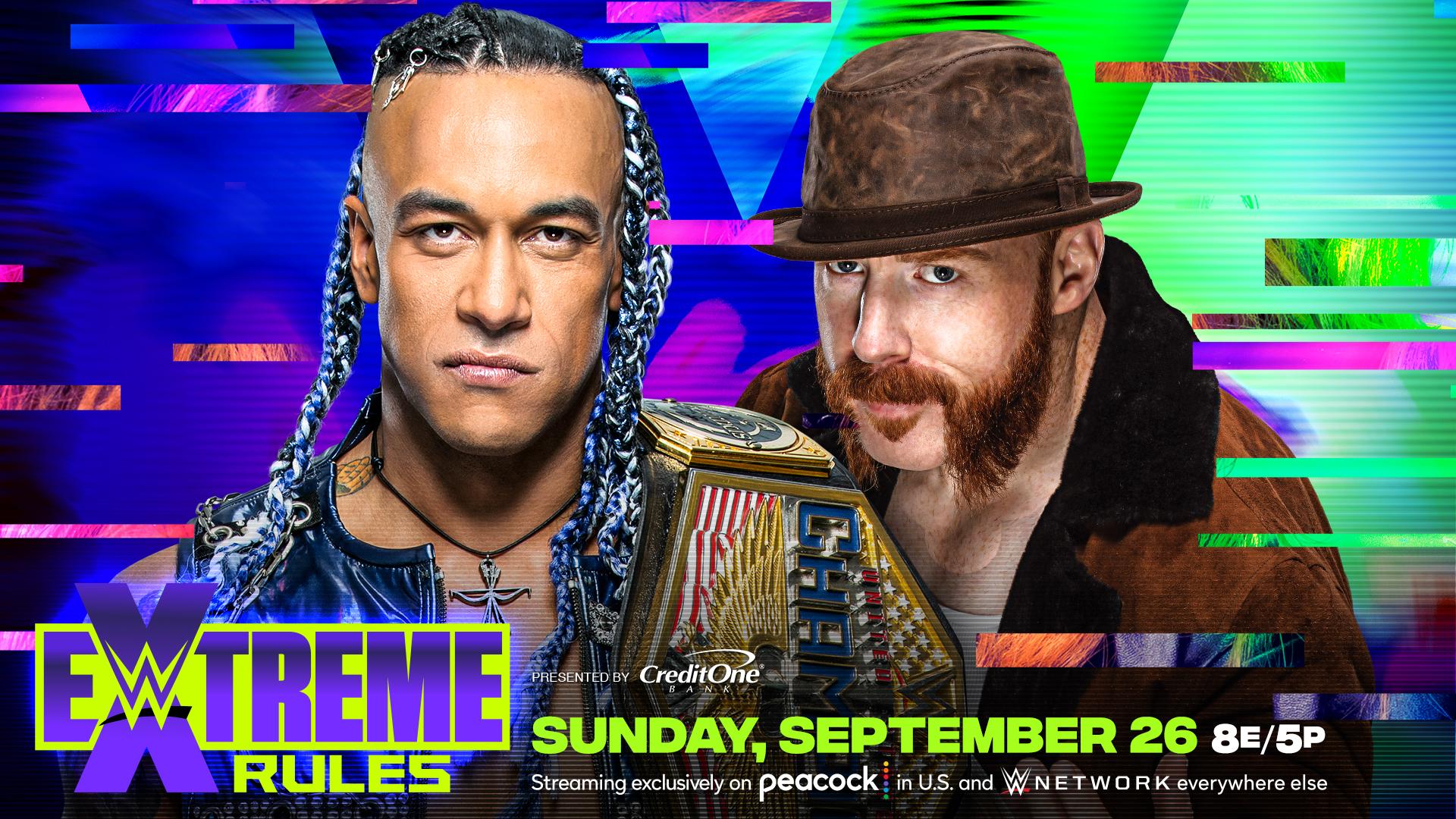 United States title match added to WWE Extreme Rules