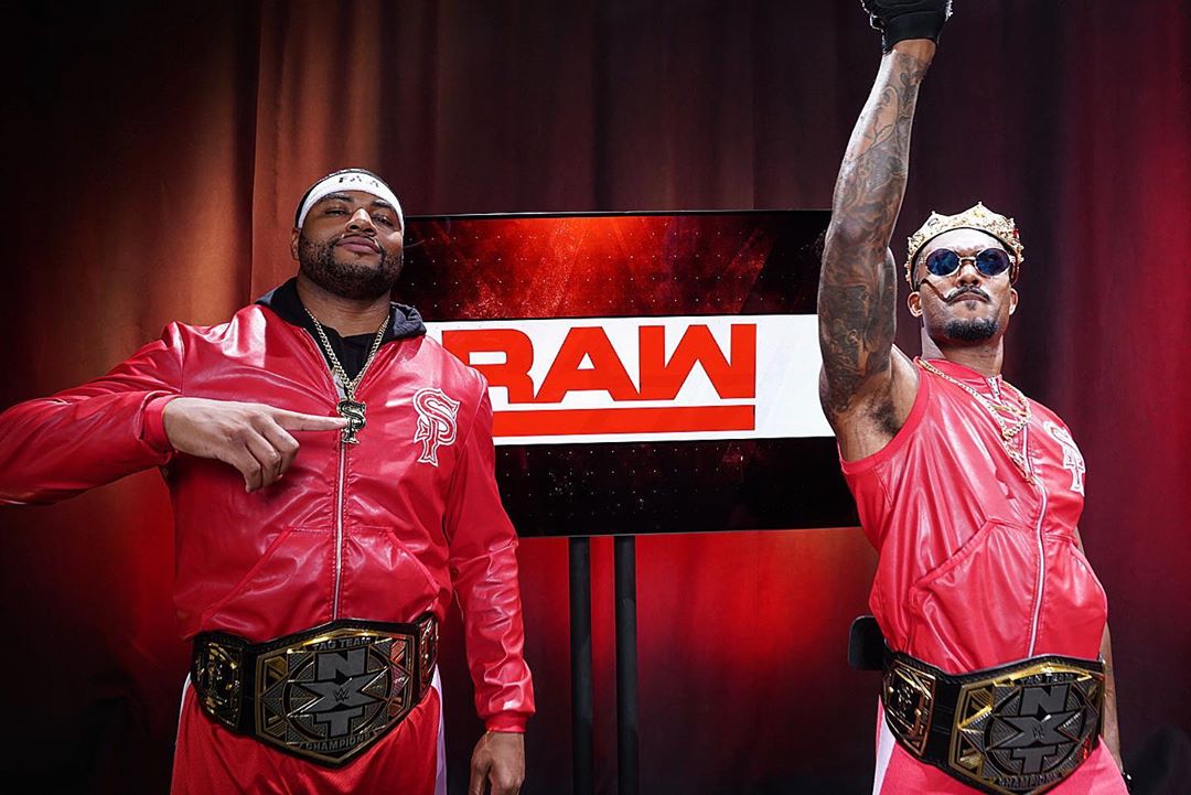 NXT Tag Team Champions The Street Profits debut on WWE Raw
