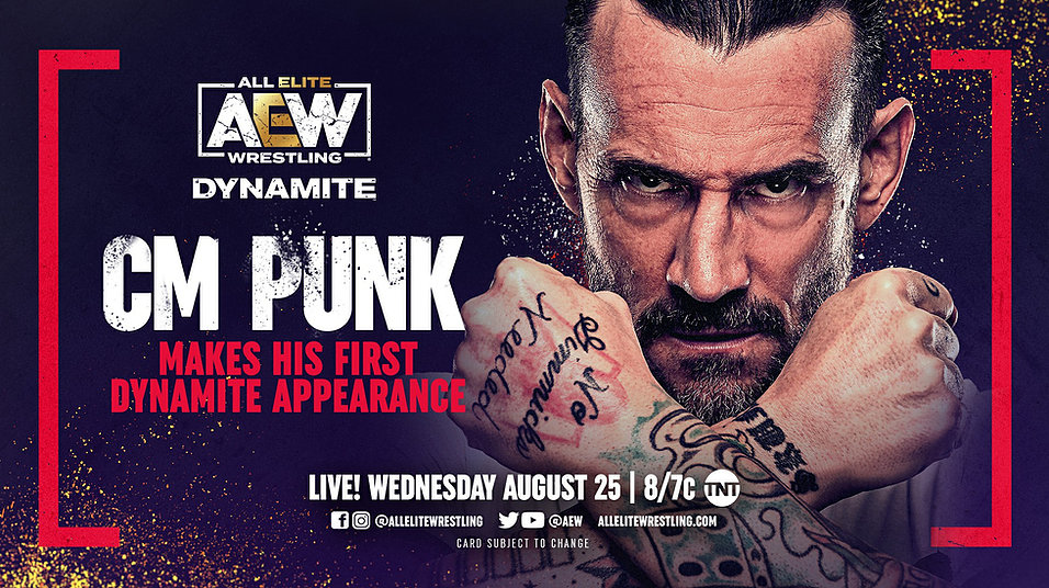 AEW Dynamite live results: CM Punk’s Dynamite debut