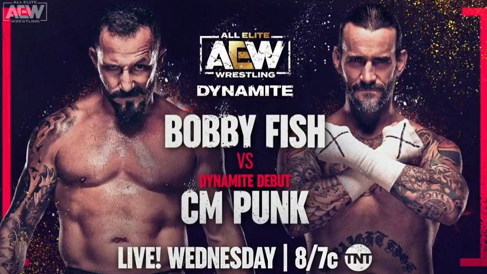 CM Punk vs. Bobby Fish, TNT title match set for AEW Dynamite