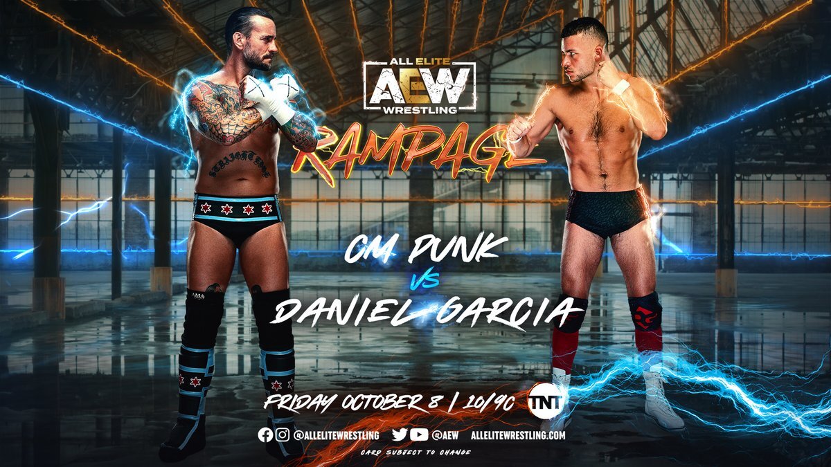 AEW Rampage live results: CM Punk vs. Daniel Garcia