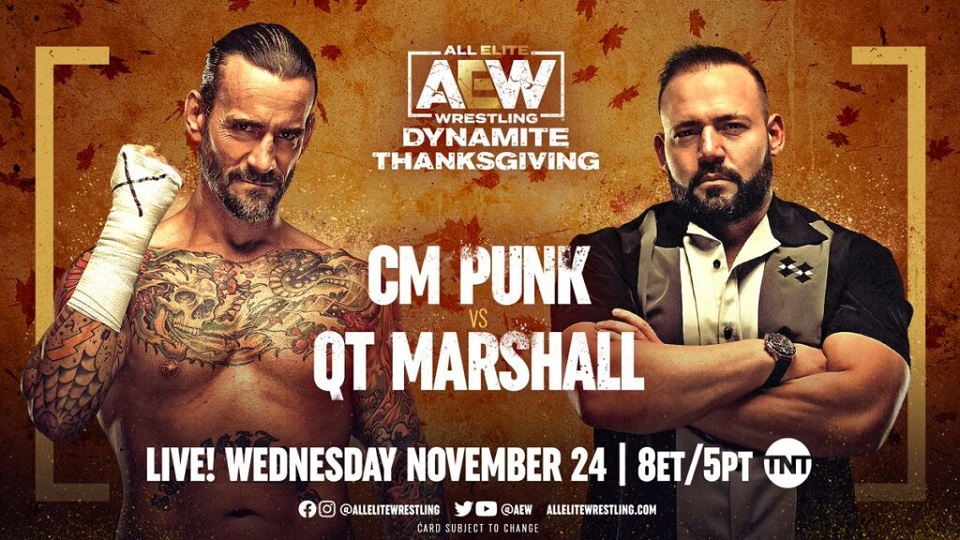 AEW Dynamite live results: Thanksgiving eve episode