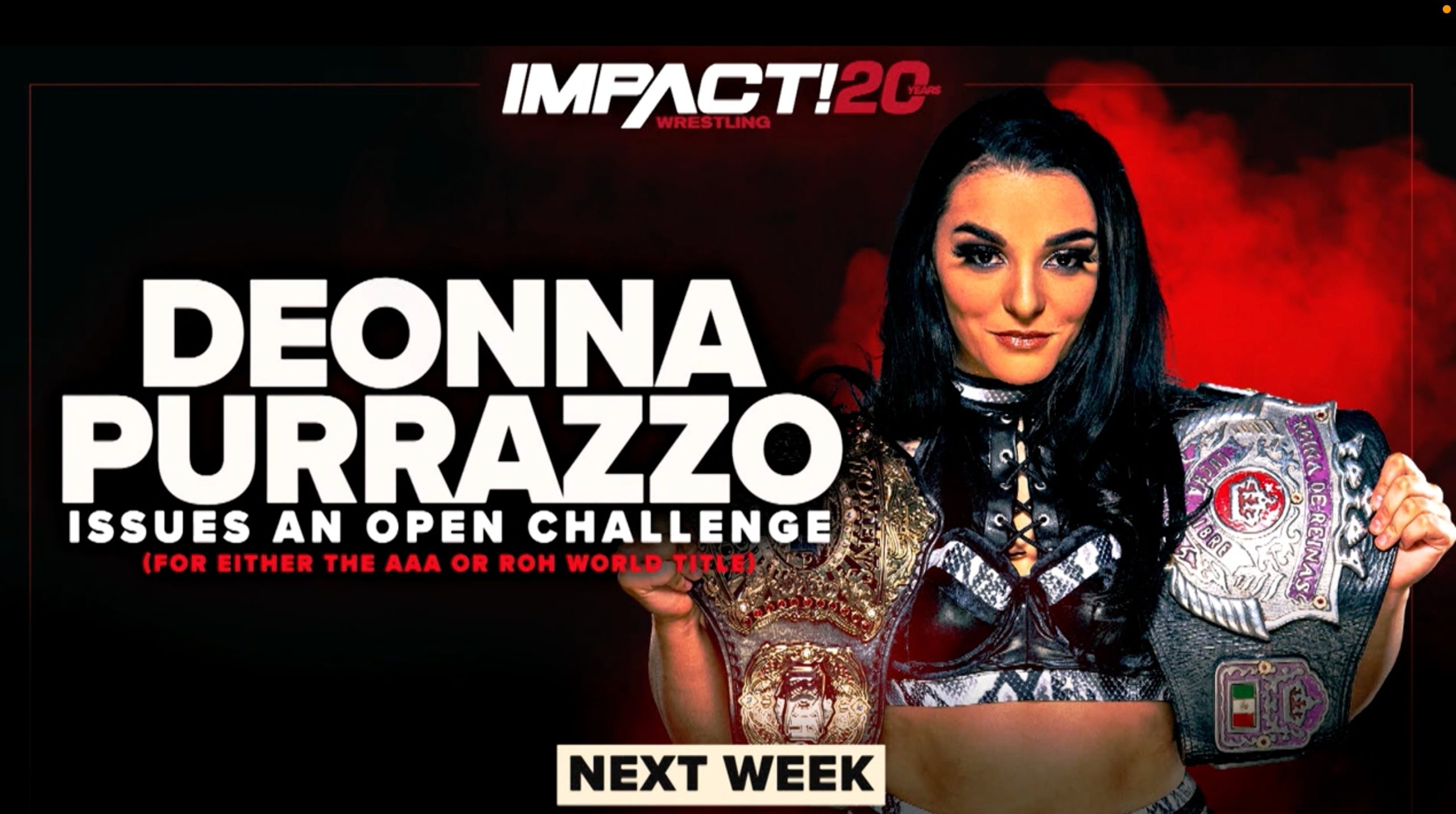 Deonna Purrazzo open challenge, Mickie James vs. Chelsea Green set for Impact