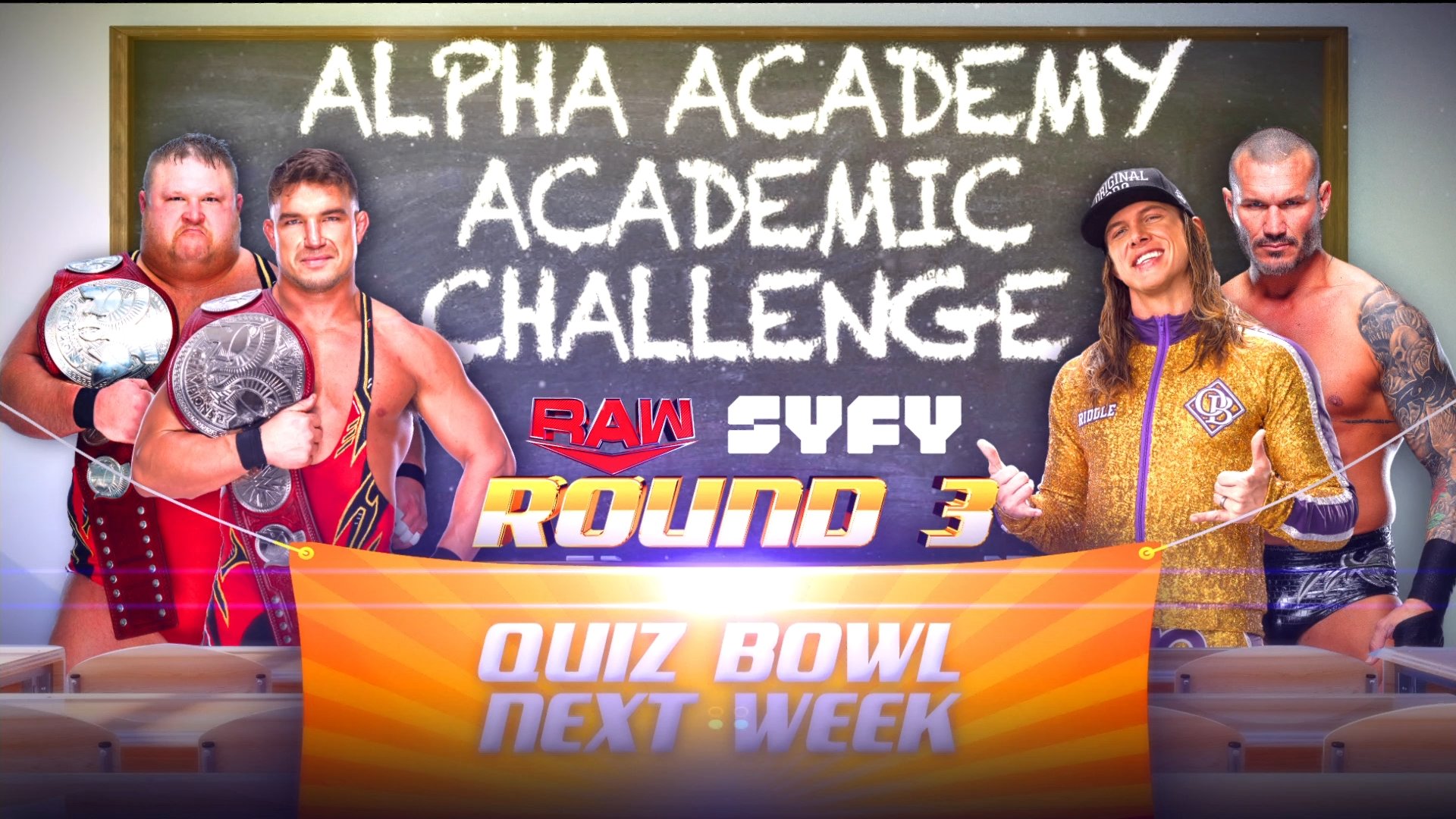 Alpha Academy vs. RK-Bro quiz bowl announced for WWE Raw