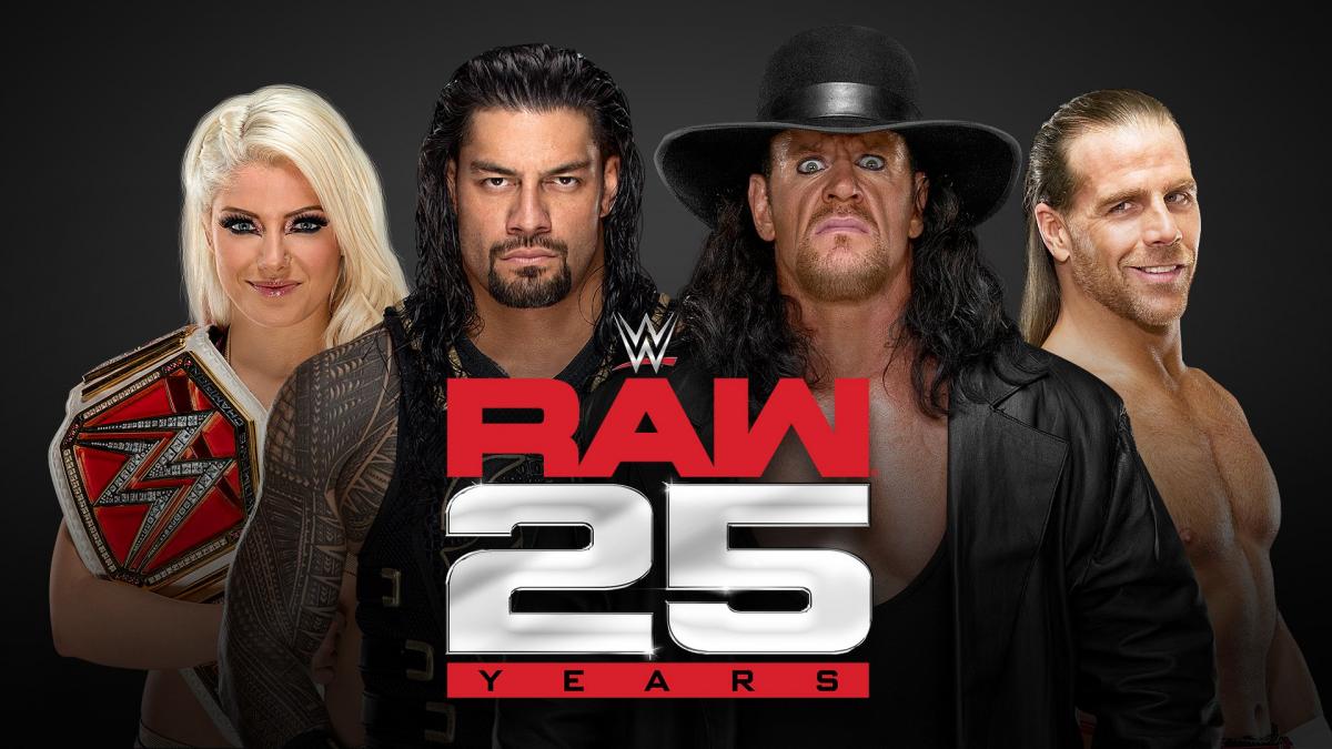 WWE reveals 25th anniversary of Raw details: Two venues, Undertaker, more