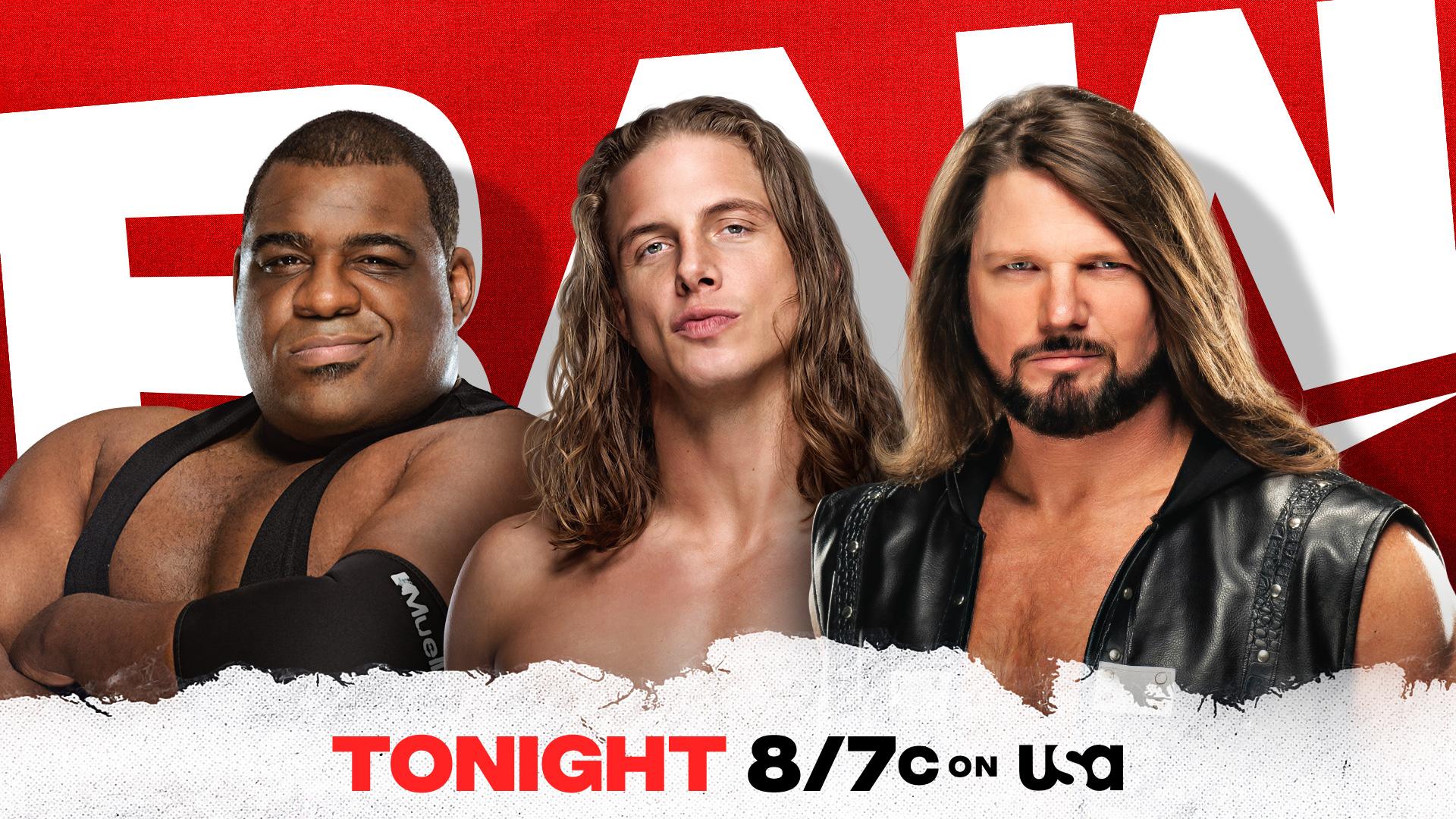 WWE Raw live results: Triple threat number one contender’s match