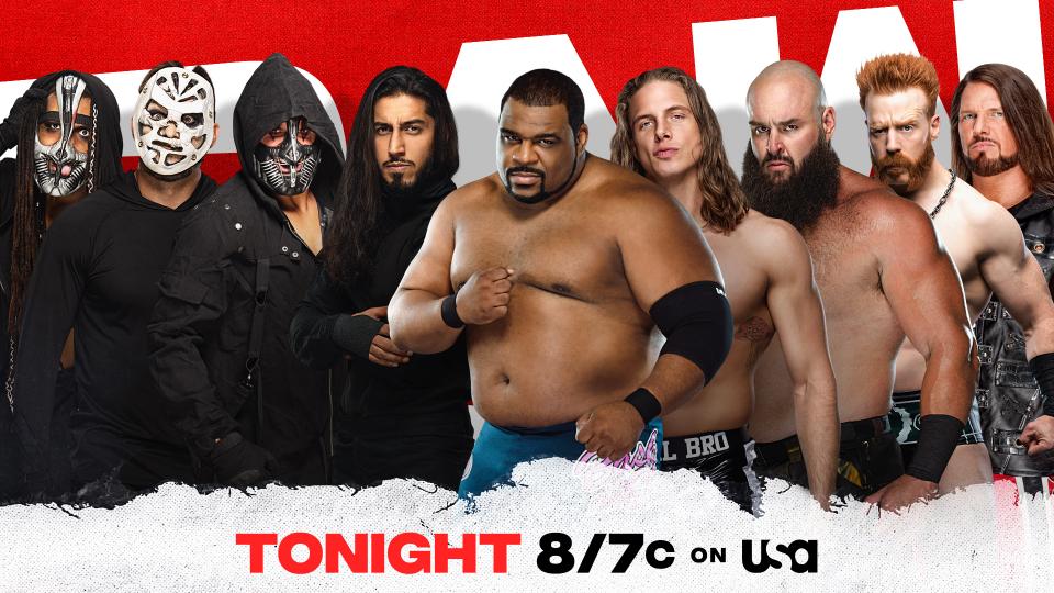 Eight-man tag match added to WWE Raw