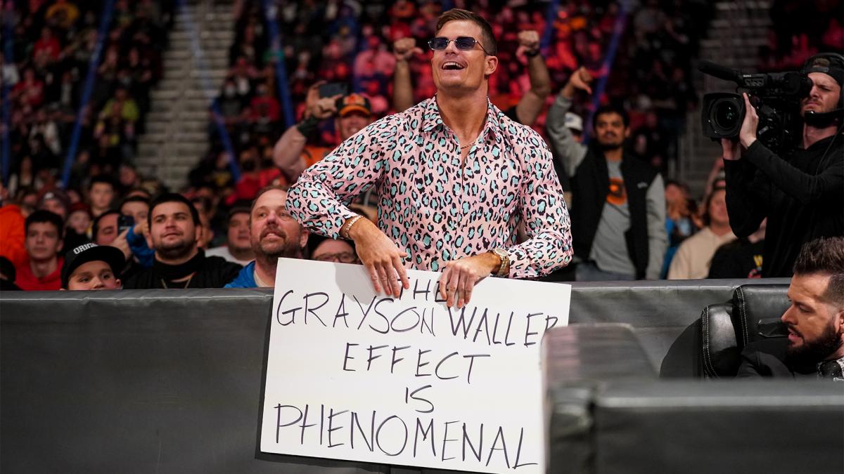 NXT’s Grayson Waller appears on WWE Raw